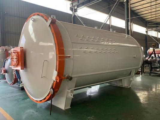 Сертификат CE ASME для автоклава для отверждения композитных материалов, автозапчастей, таких как капот, для автомобилей, автоклав высокого давления