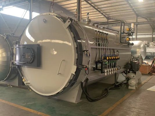 CE ASME Сертификат Эпоксидные автомобильные детали Система безопасности автоклава Композит