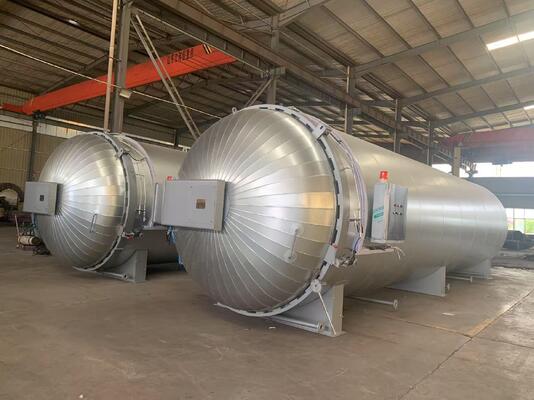 Независимая система безопасности вакуумного управления Промышленный автоклав из углеродного волокна Авиационная и аэрокосмическая промышленность