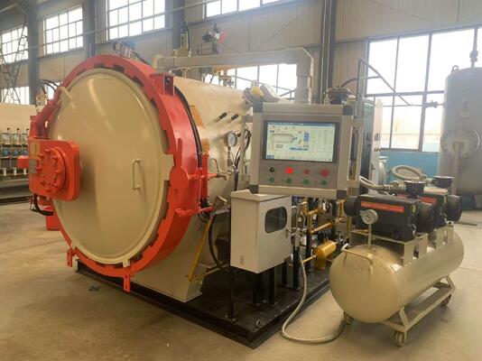 Процесс импрегнирования с использованием автоклава Деревянный столбик обработки завода стекловолокно для эпоксидных автомобильных деталей