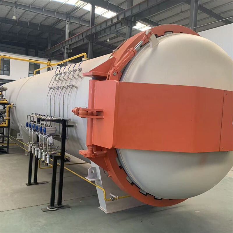 CE-одобрение Автоклав индивидуального размера с двигателем 380V-220V 10Kw-700Kw мощность Легкая эксплуатация Единое распределение тепла
