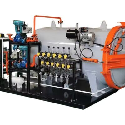 Вакуумная автоклавная машина для углеродного волокна с предварительным пропитыванием, сертифицированная CE, для изготовления сидений, высокотемпературный двухстенный резервуар большой емкости